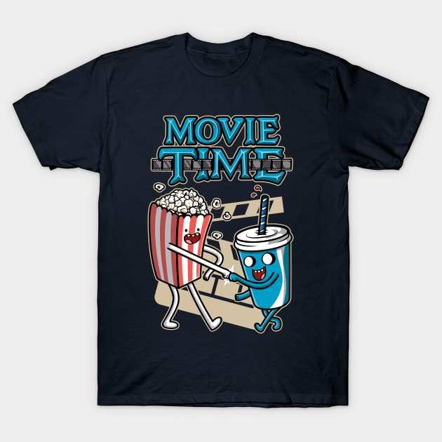 Movie Time v2 T-Shirt by Olipop